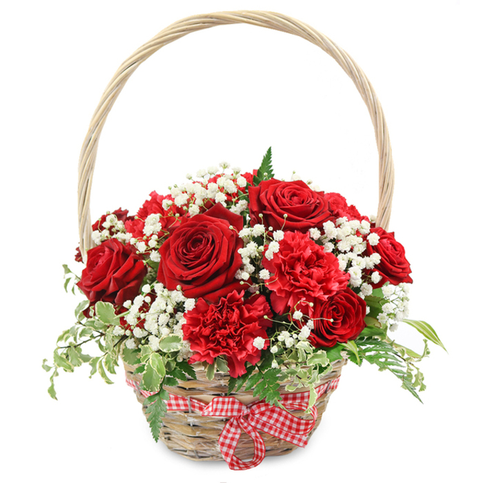 FLOWERS OF LOVE BASKET
